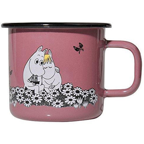 Moomin Enamel Mug 3.7 dl Together Forever Pink - .