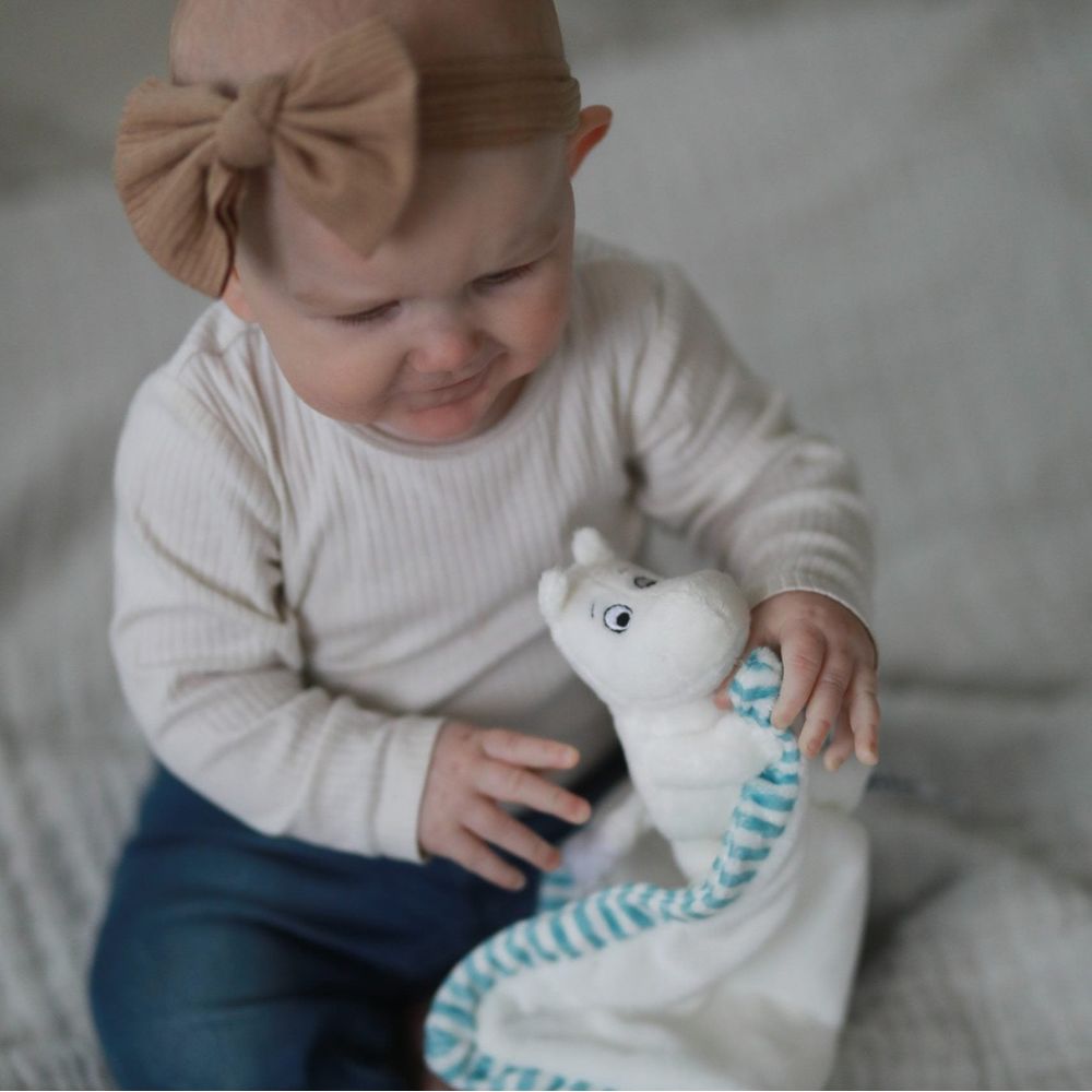 Moomin Comfort Blanket Light blue - .