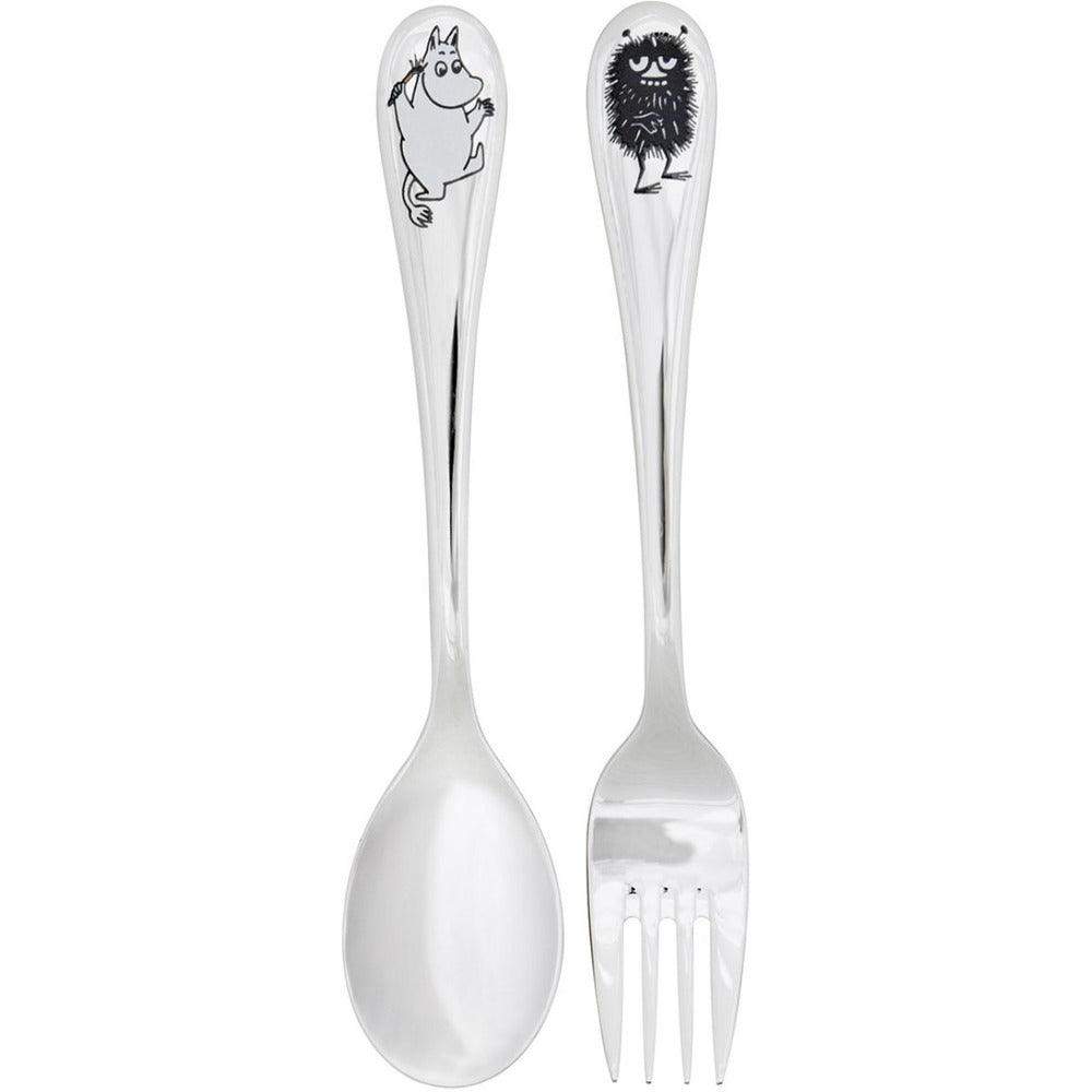 Children's Cutlery Set Moomintroll and Stinky - .