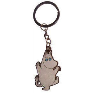 Moomin Metal Keyring Moomintroll glittering - .